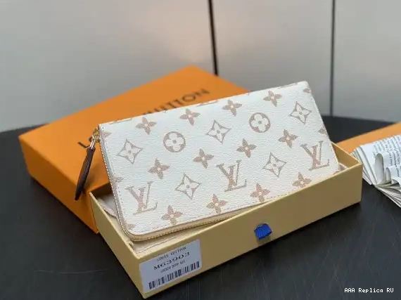 Aaa replica ru Portefeuille WALLET-19.5*10.5*2.5cm VUITTON LOUIS Zippy 0707